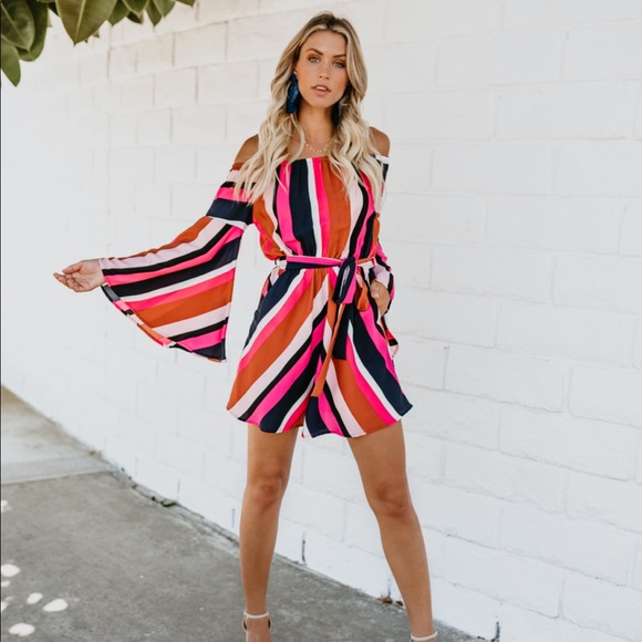 vici off the shoulder dress